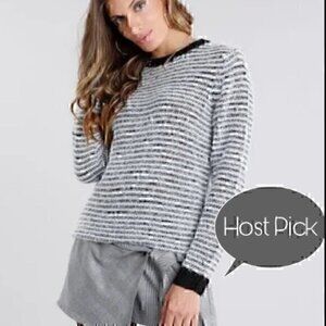 rag & bone Monochrome Striped sweater size xsmall